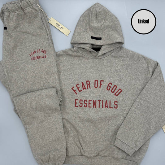 FEAR OF GOD / ESSENTIALS FW24 DARK HEATHER TRACKSUIT